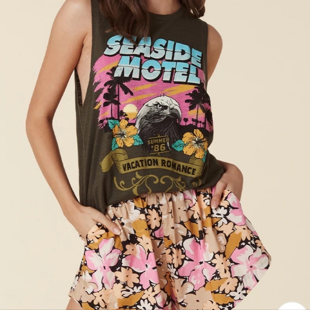 SPELL Seaside Motel Tank Size Small